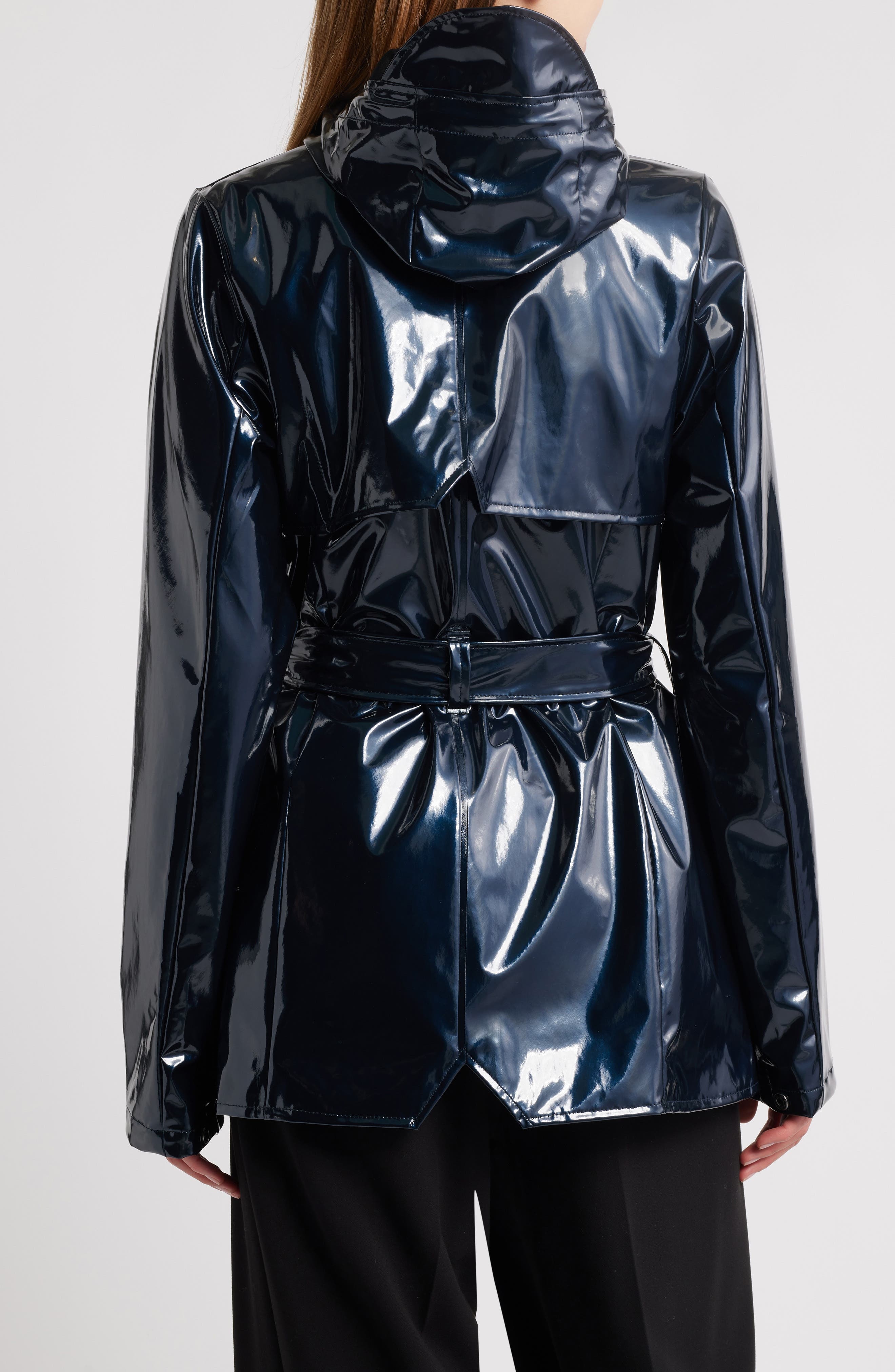 Rains Curve Waterproof Rain Jacket in Spill at Nordstrom - 2
