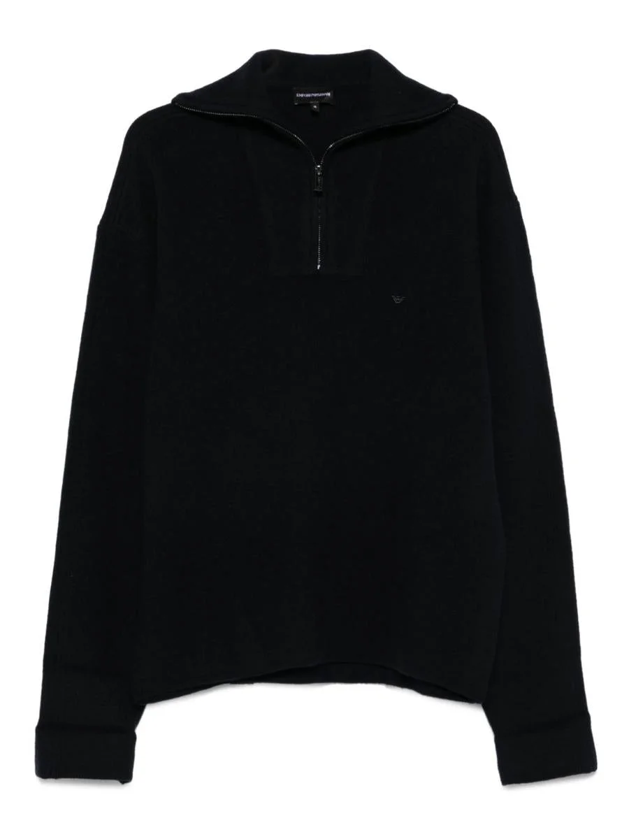 Emporio Armani Wool Turtle-Neck Jumper - 1