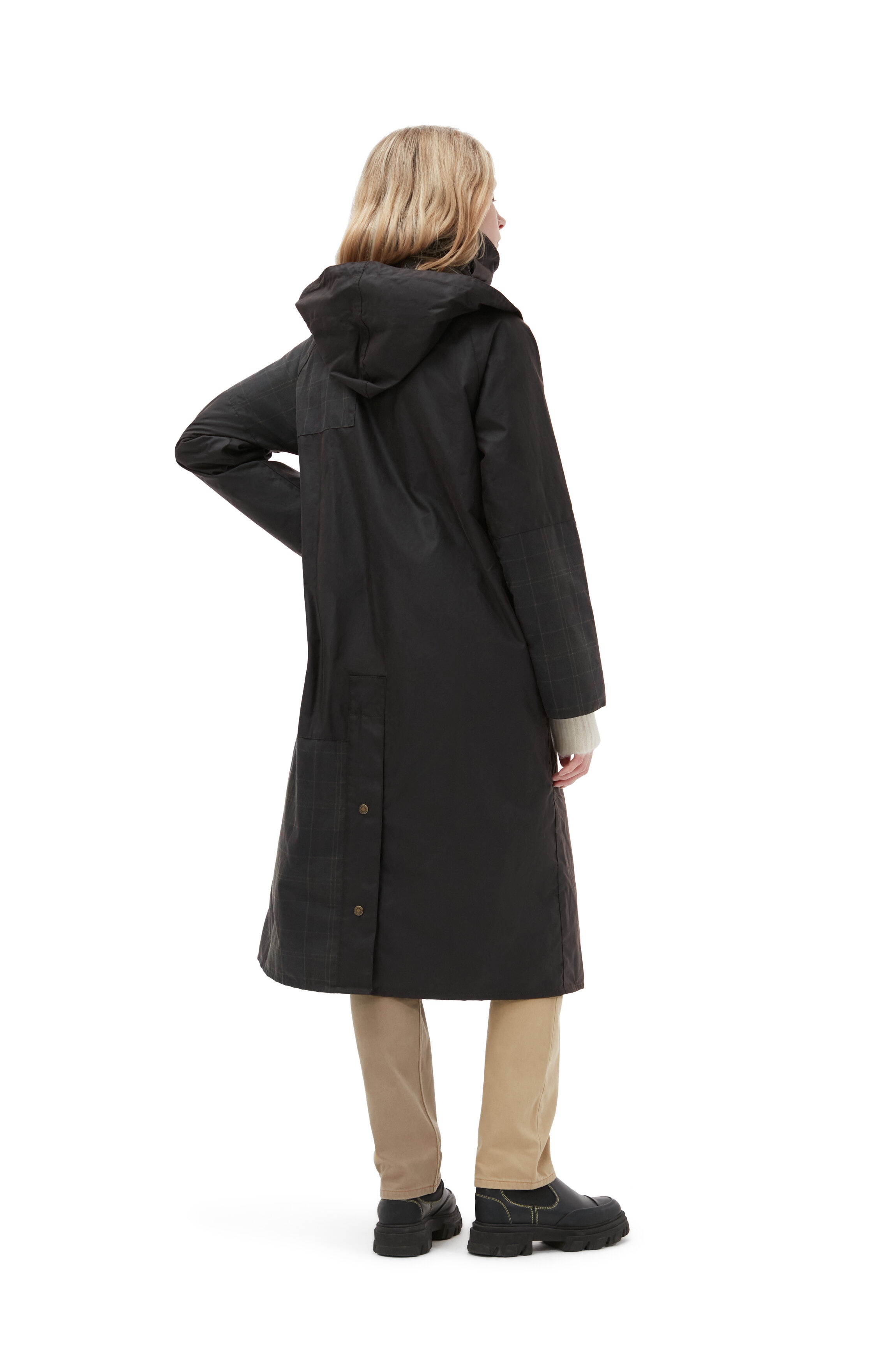 GANNI X BARBOUR BURGHLEY COAT - 4