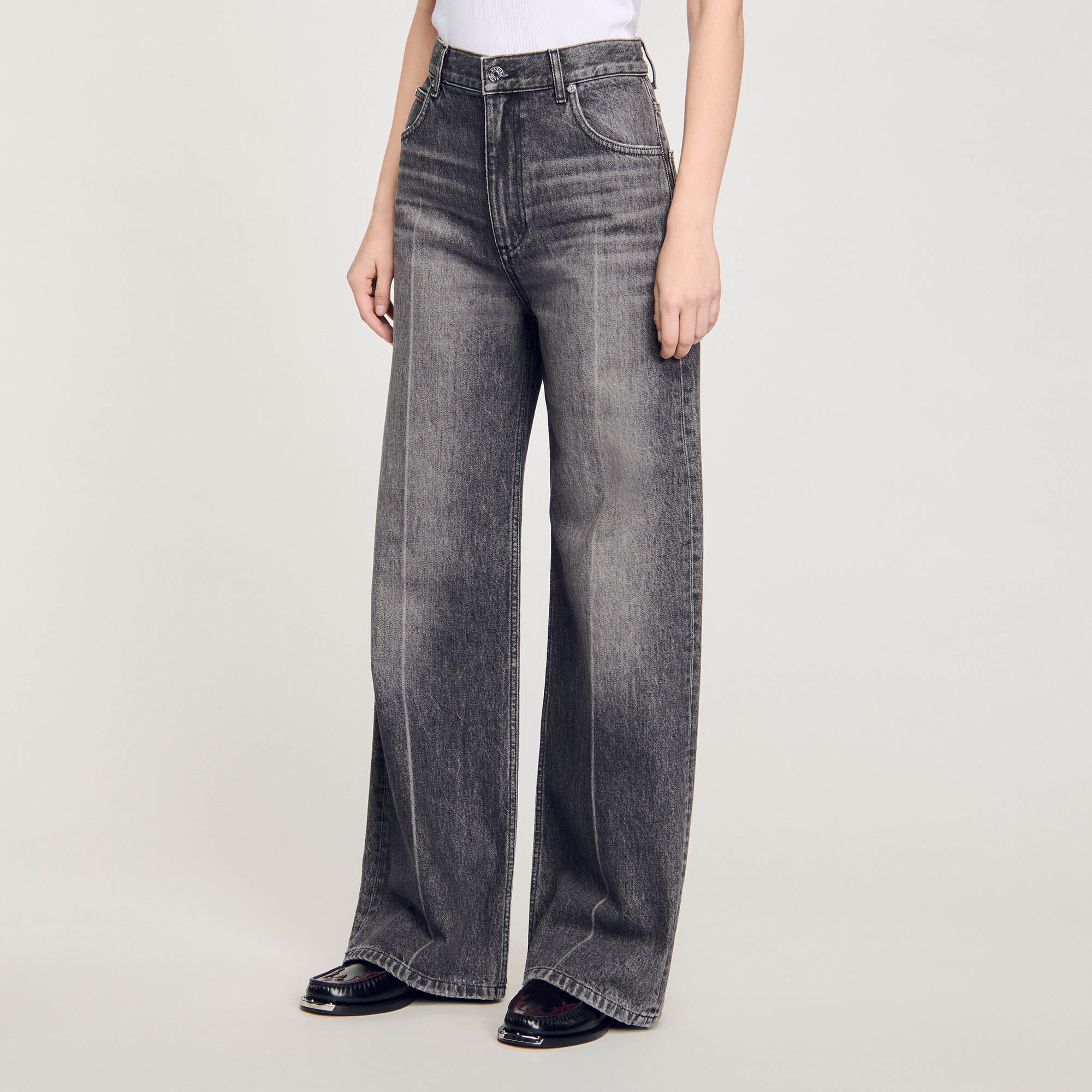 WIDE-LEG JEANS - 5