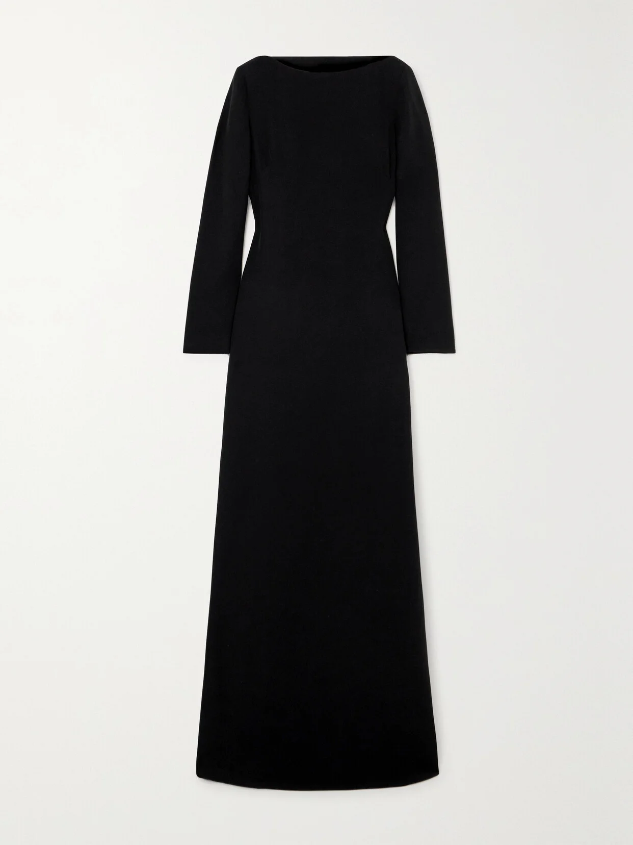Open-back Silk-crepe Gown - 1