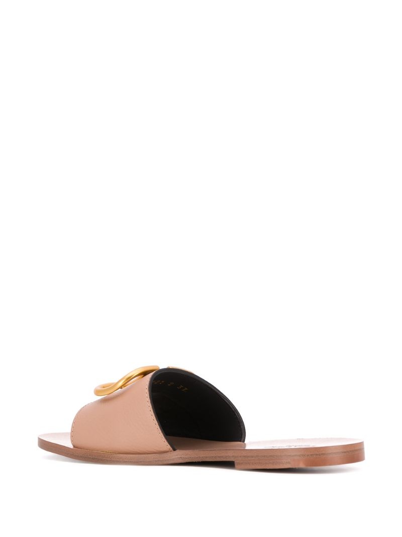 VLOGO slip-on sandals - 5
