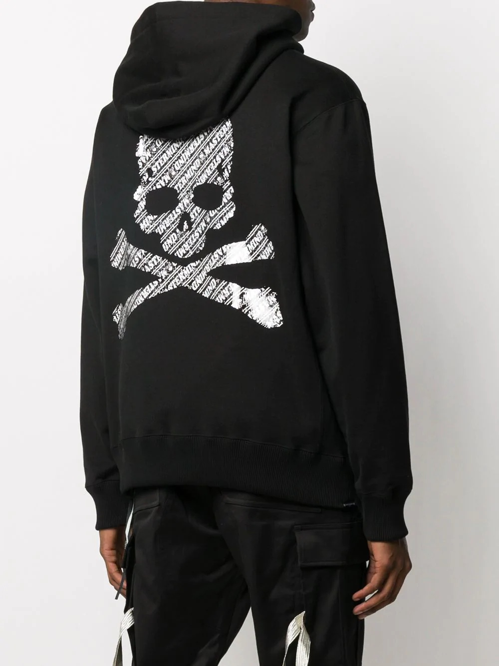 logo print hoodie - 4