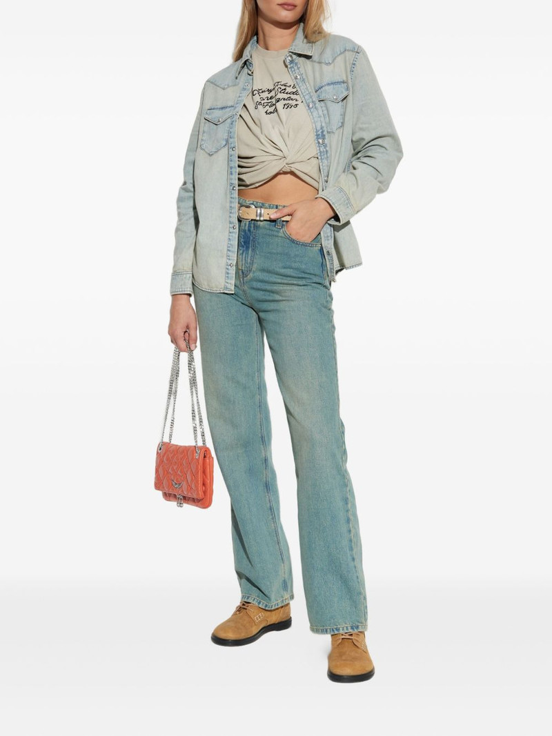 Zadig & Voltaire Evy straight-leg jeans outlook