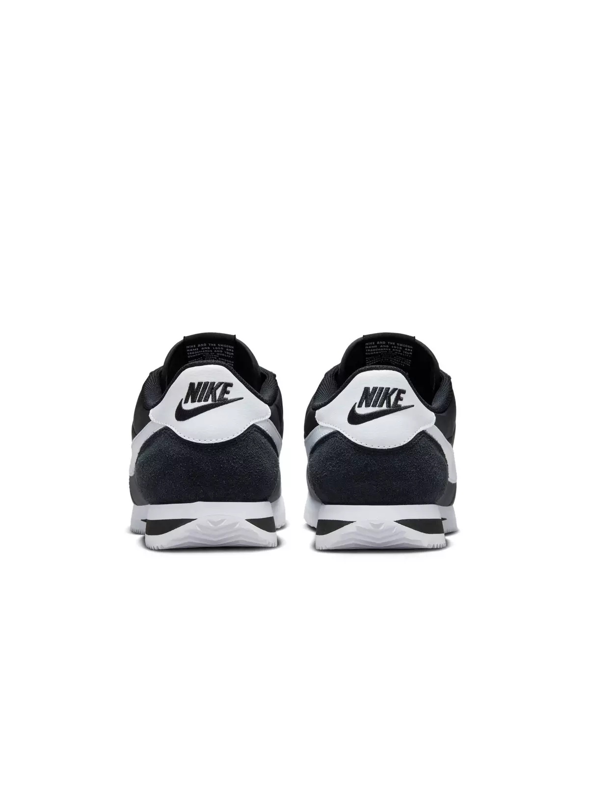Cortez TXT "Black/White" Men's Shoe - 6