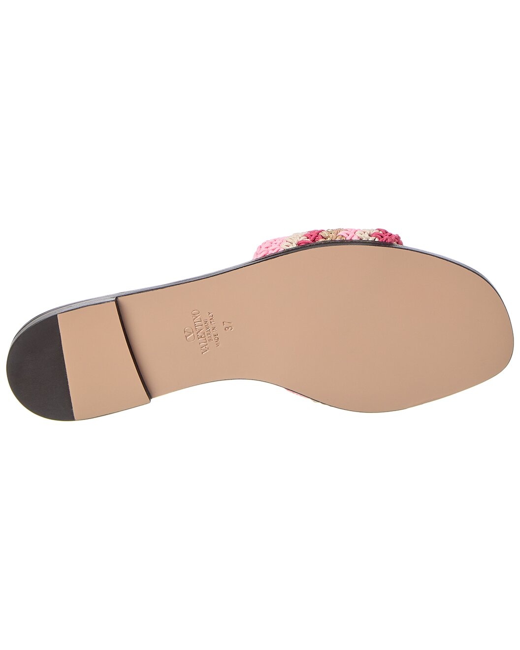 Valentino VLogo Signature Woven Sandal - 4
