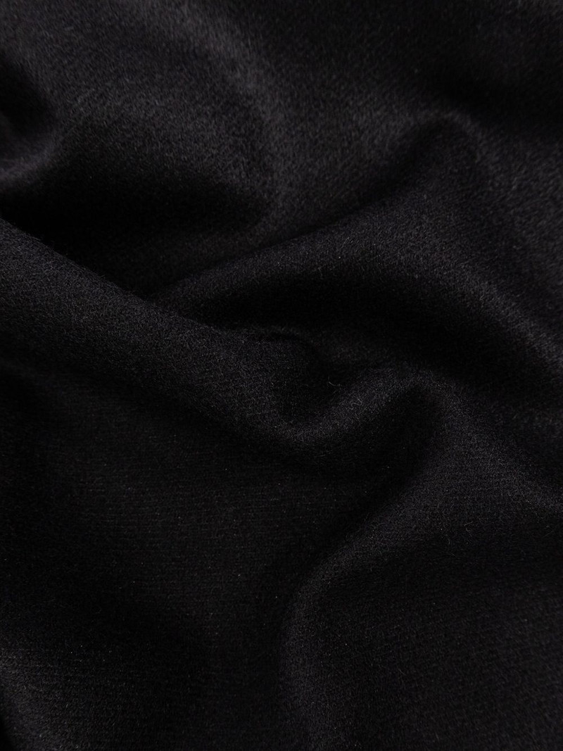 GIORGIO ARMANI fringed scarf outlook