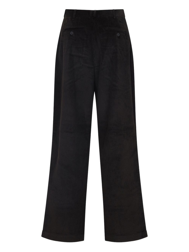 The Frankie Shop button corduroy trousers outlook