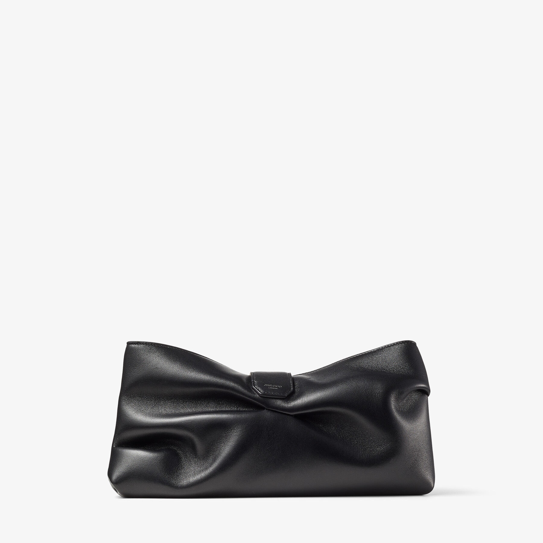 Madeline Soft Clutch
Black Nappa Clutch Bag with Crystal Buckle - 9