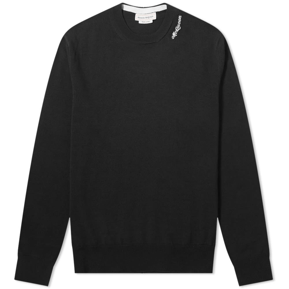 Alexander McQueen Logo Crew Knit - 1