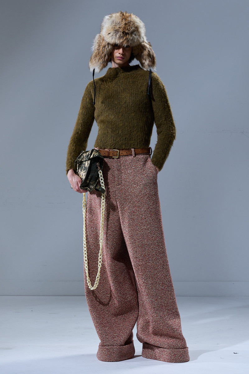 R13 OVERSIZED SLOUCHY TROUSER outlook