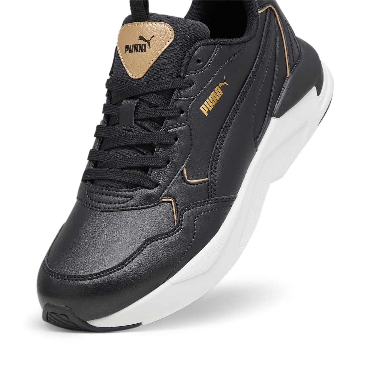 (WMNS) PUMA X-Ray Speed Lite Pop Up Metallics 'Black' 394761-01 - 4