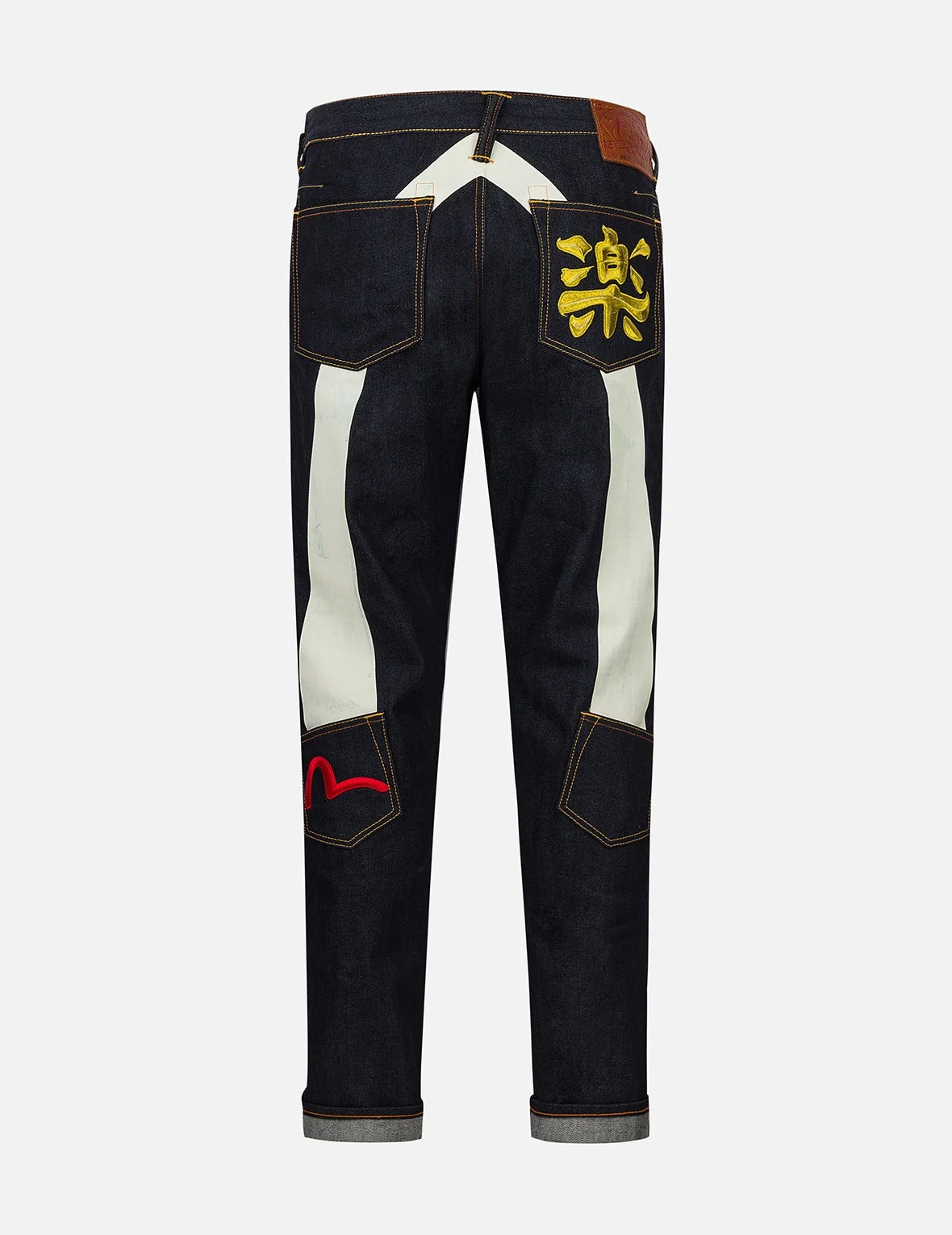 Red Seagull Daicock Print Carrot Fit Jeans #2017 - 1