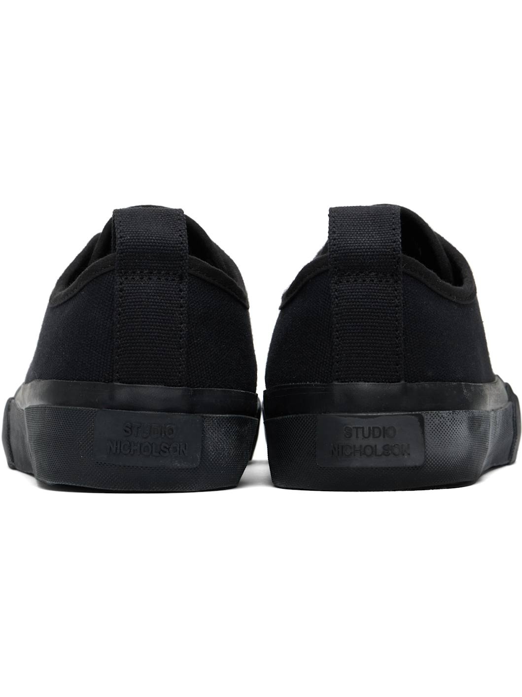 Navy Byrd Canvas Sneakers - 2