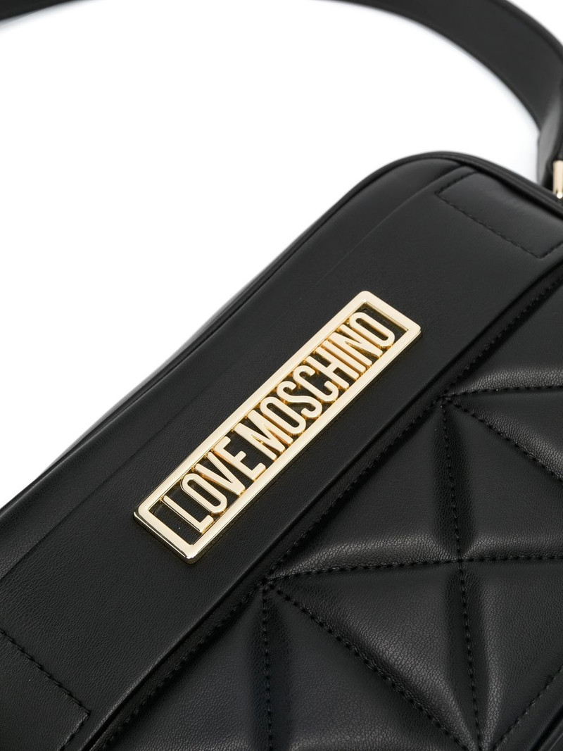 quilted logo plaque crossbody bag 4