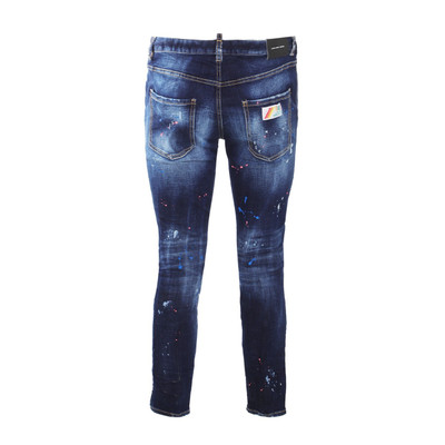 DSQUARED2 blue cotton jeans outlook