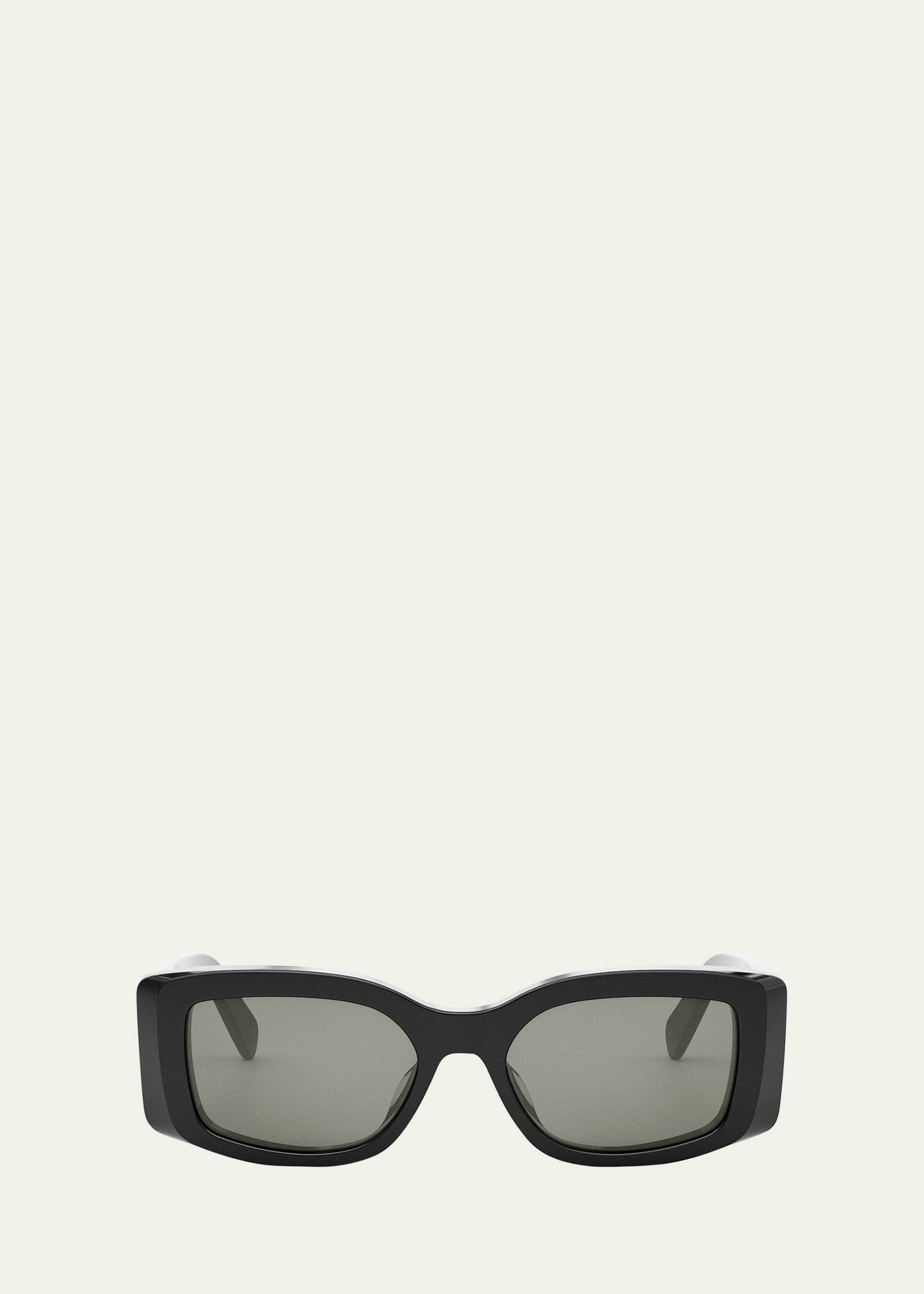 Triomphe Acetate Rectangle Sunglasses - 1