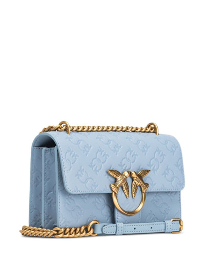 PINKO Love One monogram-debossed mini bag outlook