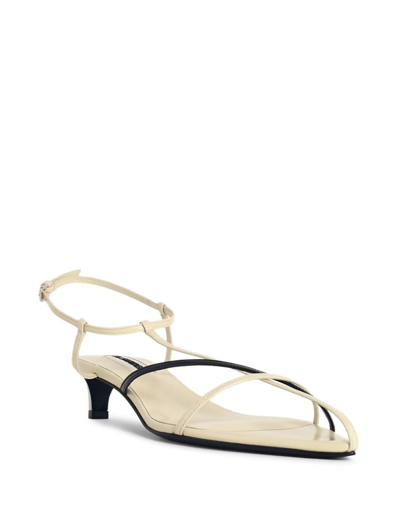 Jil Sander pointed strappy sandals outlook