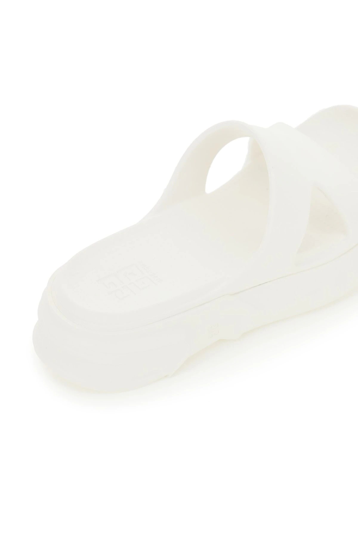 MARSHMALLOW RUBBER MULES - 4