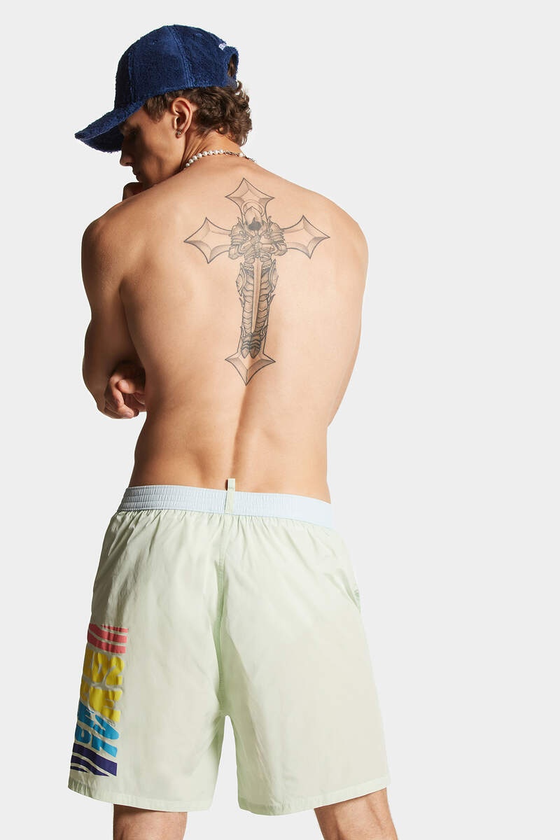 PRINTED BOXER MIDI - 4