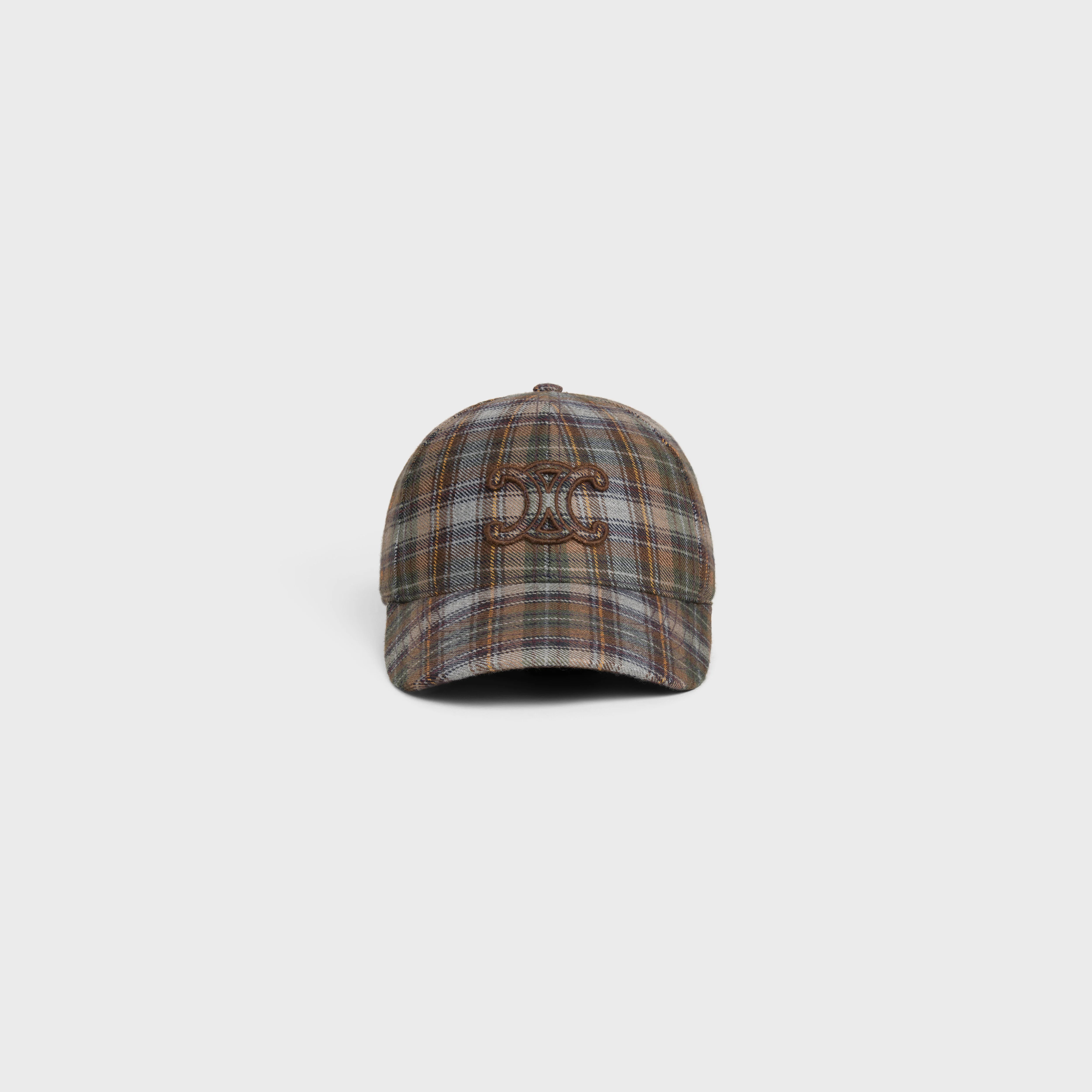 Triomphe baseball cap in cashmere - 2