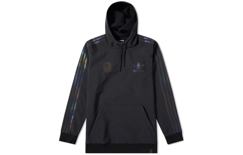 adidas adidas x A Bathing Ape Tech Hoodie 'Black' DU0206 outlook