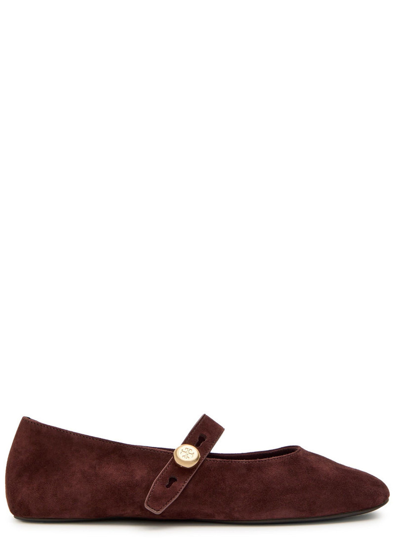 Tory Burch Romy Suede Mary Jane Flats 1