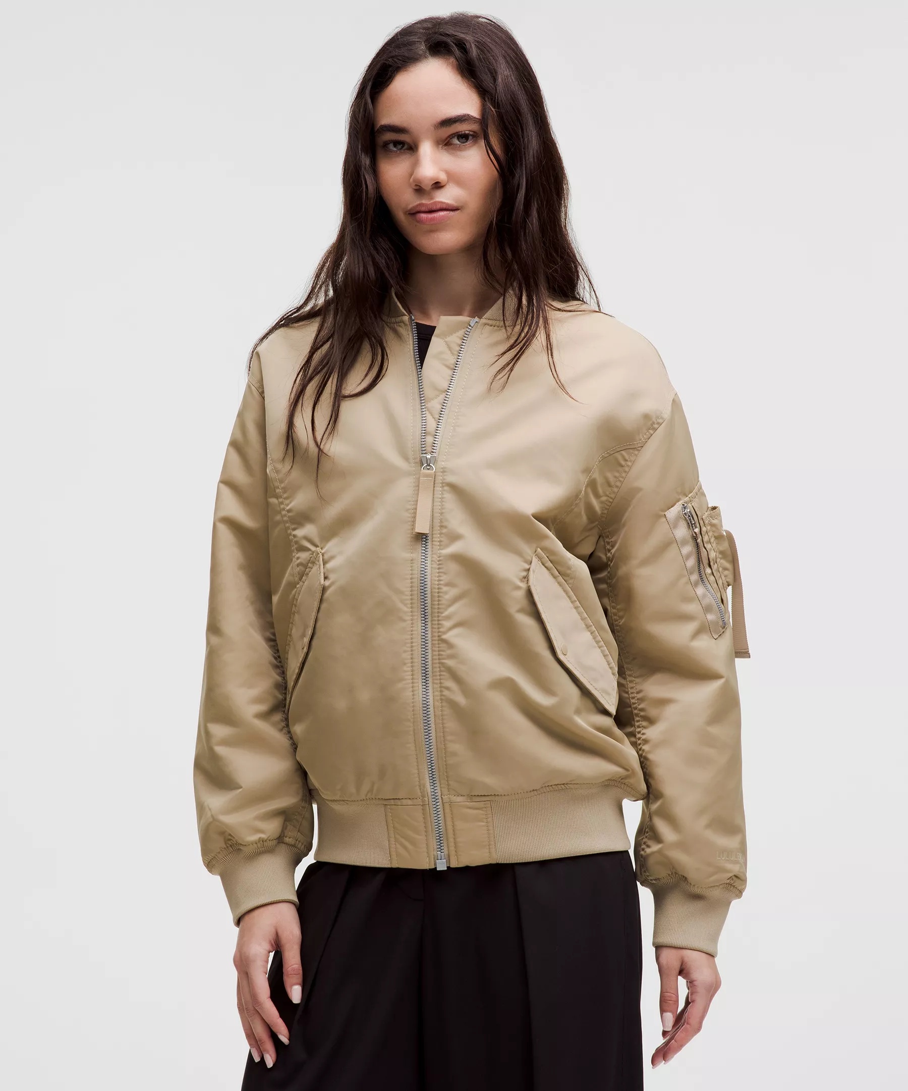 Oversized Insulated Flight Jacket - 2