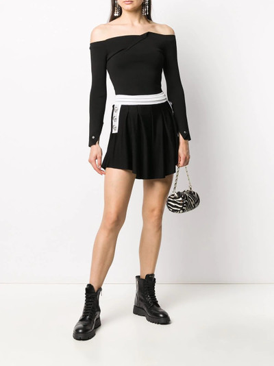 Balmain high-waist knitted shorts outlook