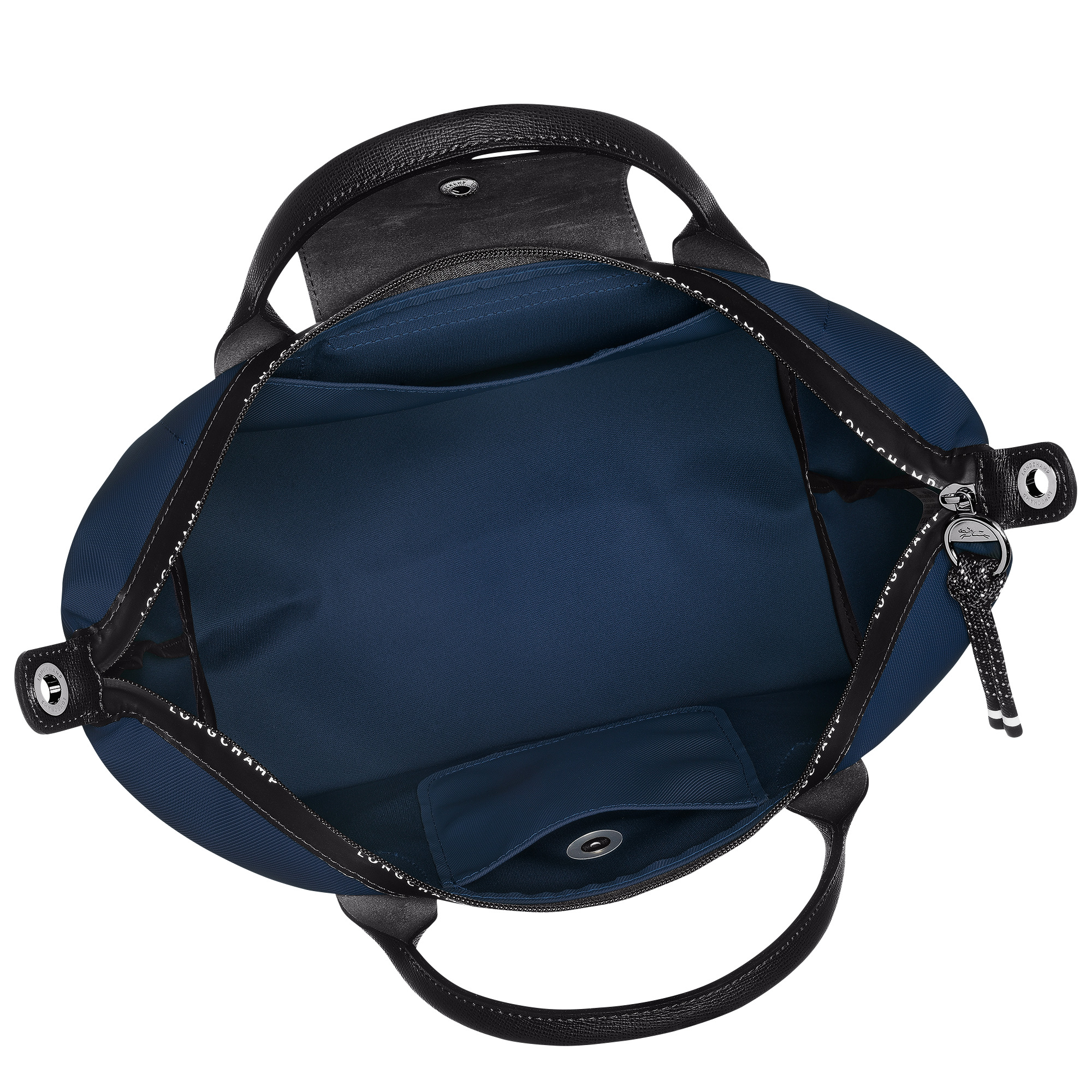 Le Pliage Energy L Handbag Navy - Recycled canvas - 5