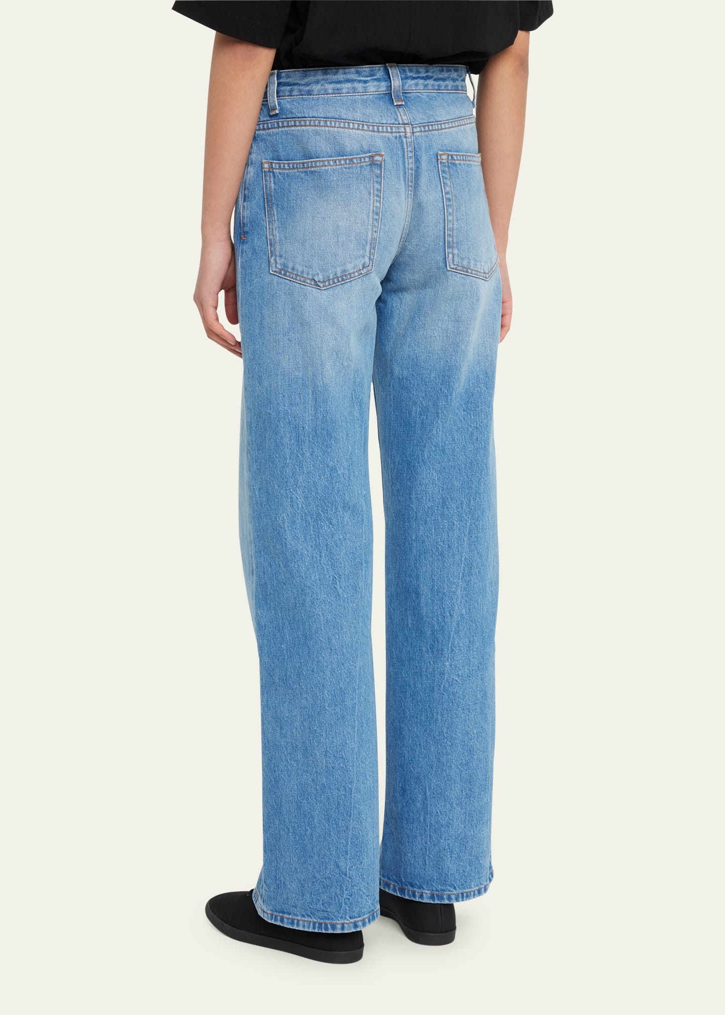 Eglitta Straight-Leg Denim Pants - 3