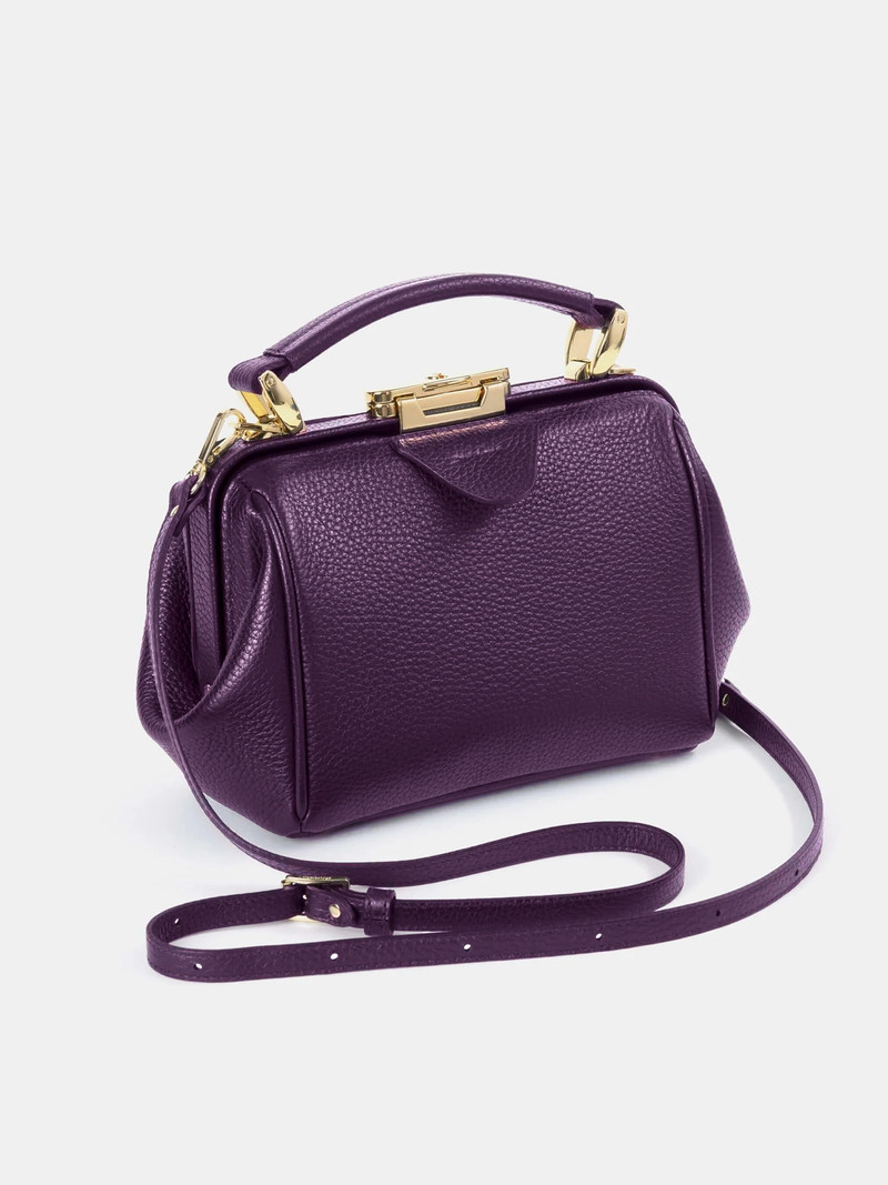 Cambridge Satchel The Mini Sophie - Violet Calf Grain outlook