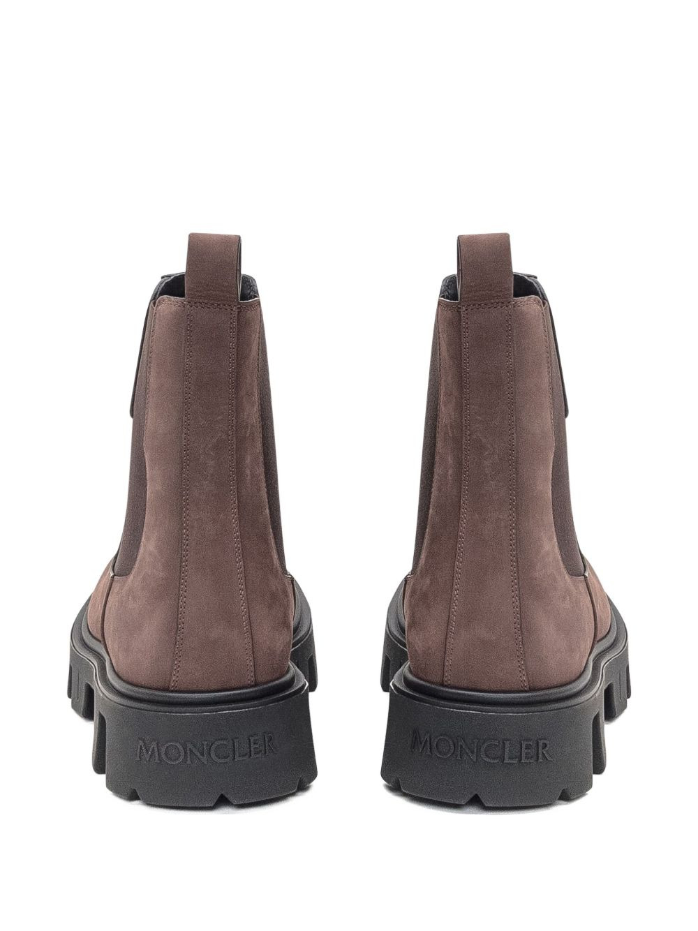 Peak City Nubuck elastic-panelled boots - 3