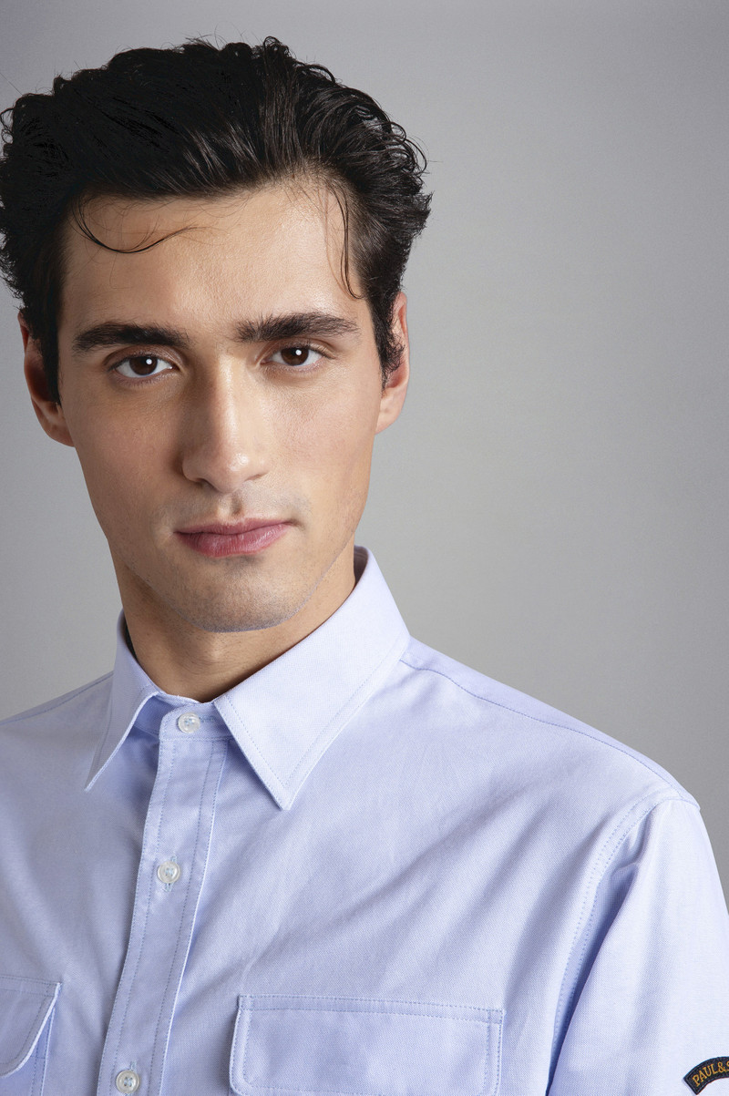 COTTON OXFORD OVERSHIRT 4