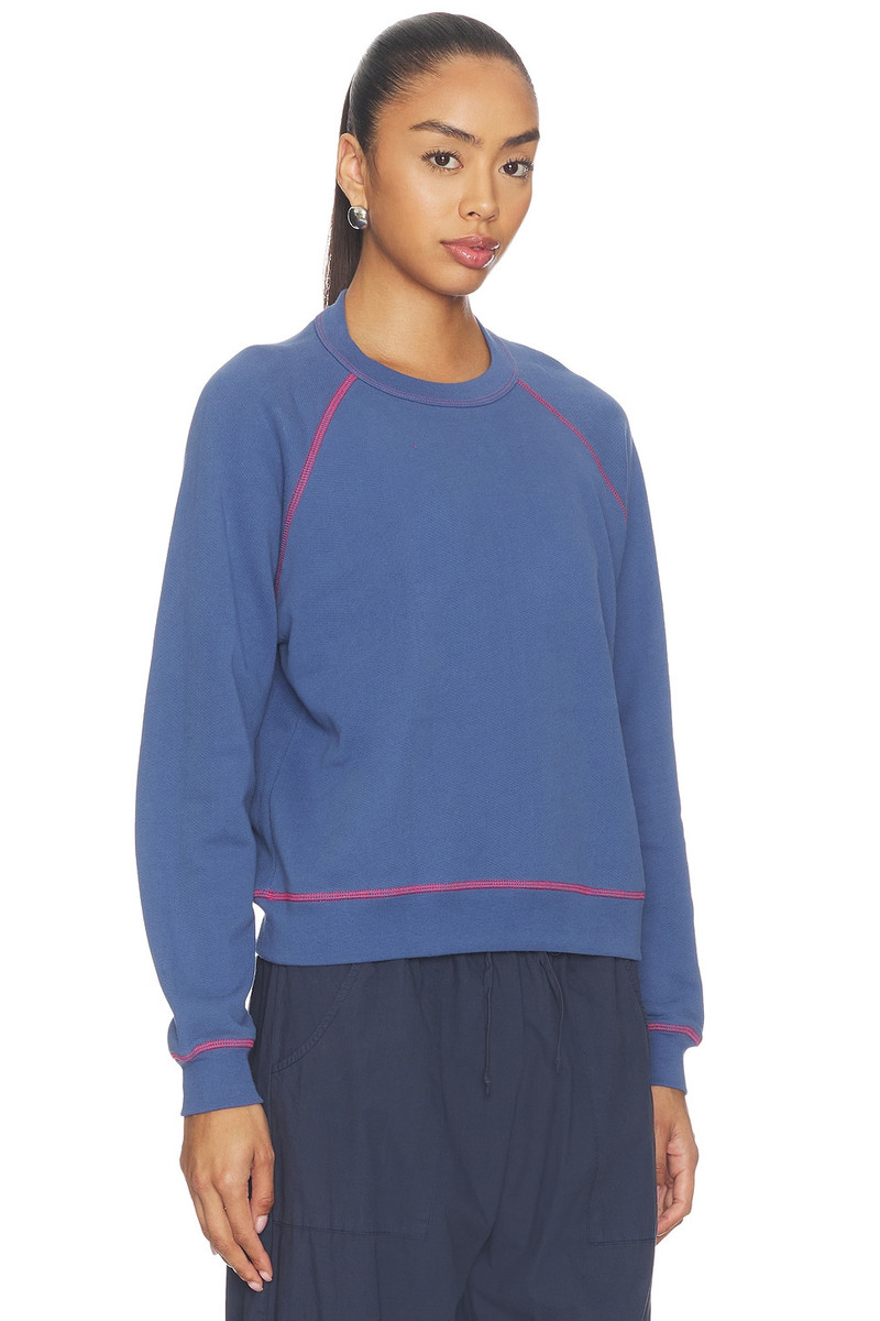 The Eco-terry Contrast Stitch Sweatshirt 2