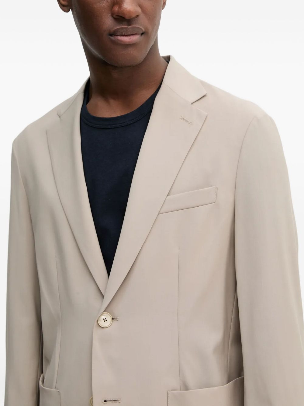 single-breasted blazer - 4