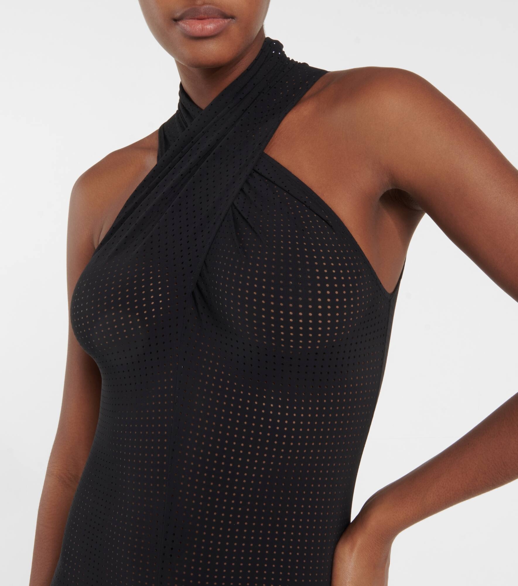 Halterneck jumpsuit - 4
