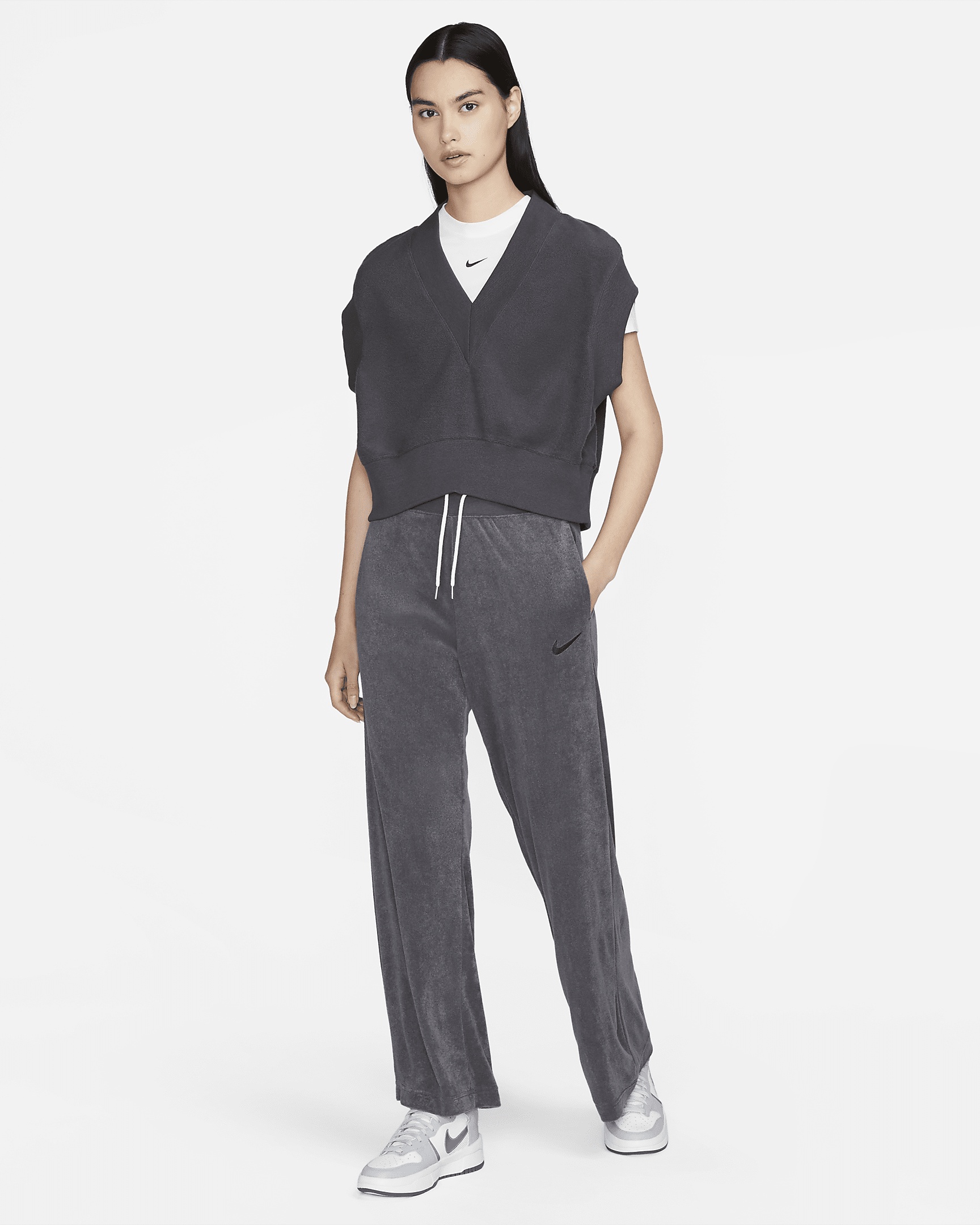 Nike Sportswear Collection Women's Reverse French Terry Vest - 5