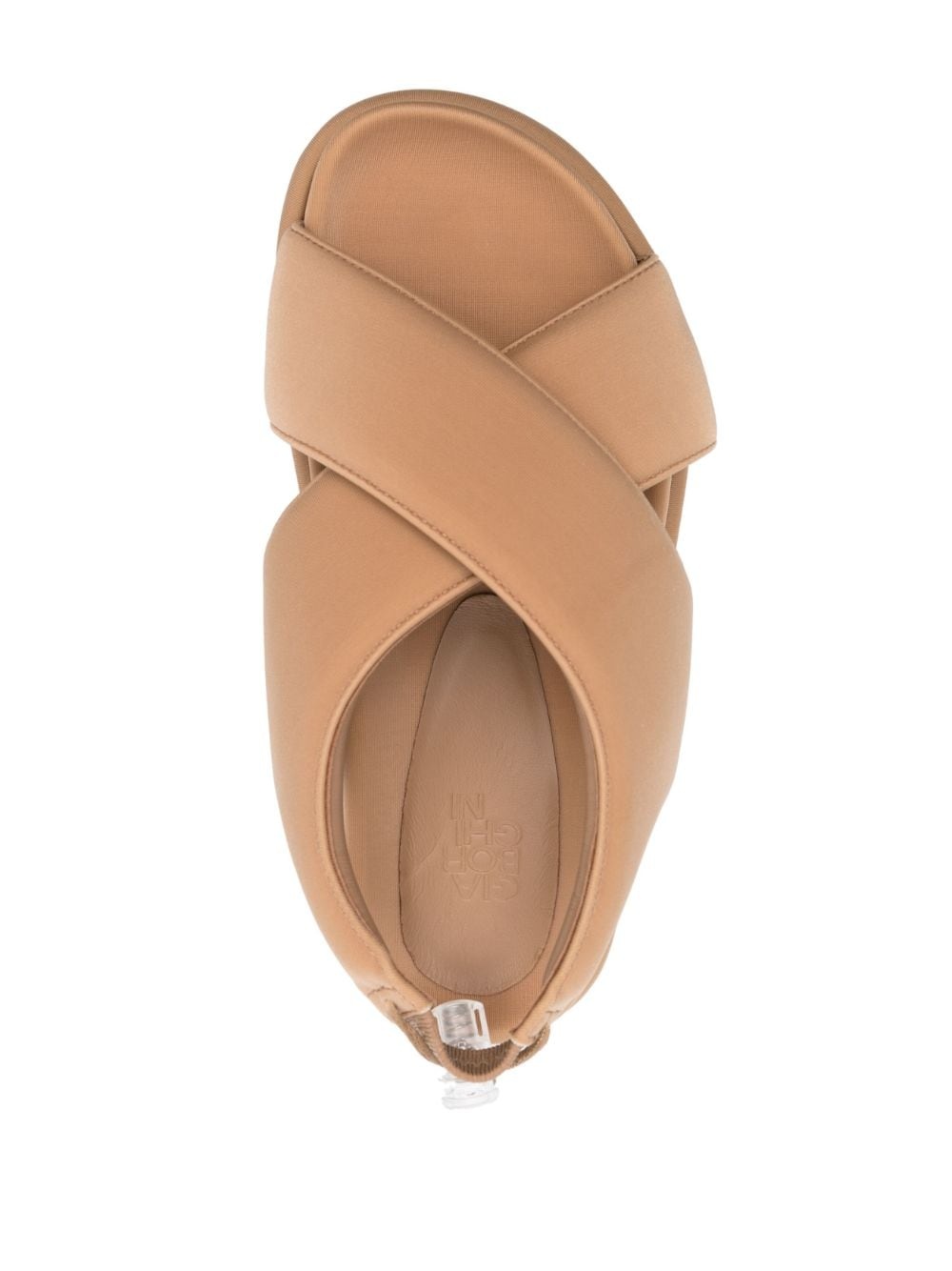padded-design sandals - 4
