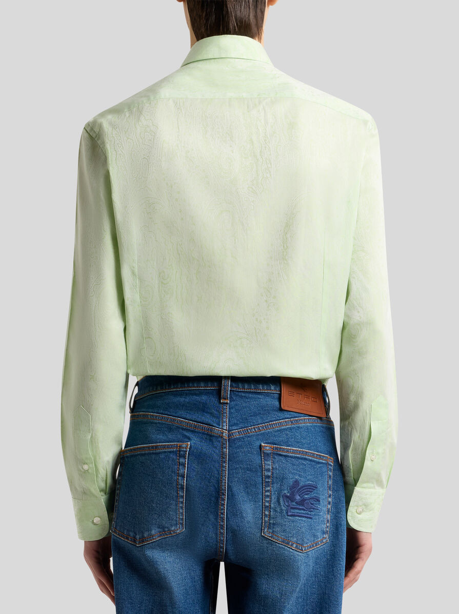 COTTON JACQUARD SHIRT - 4