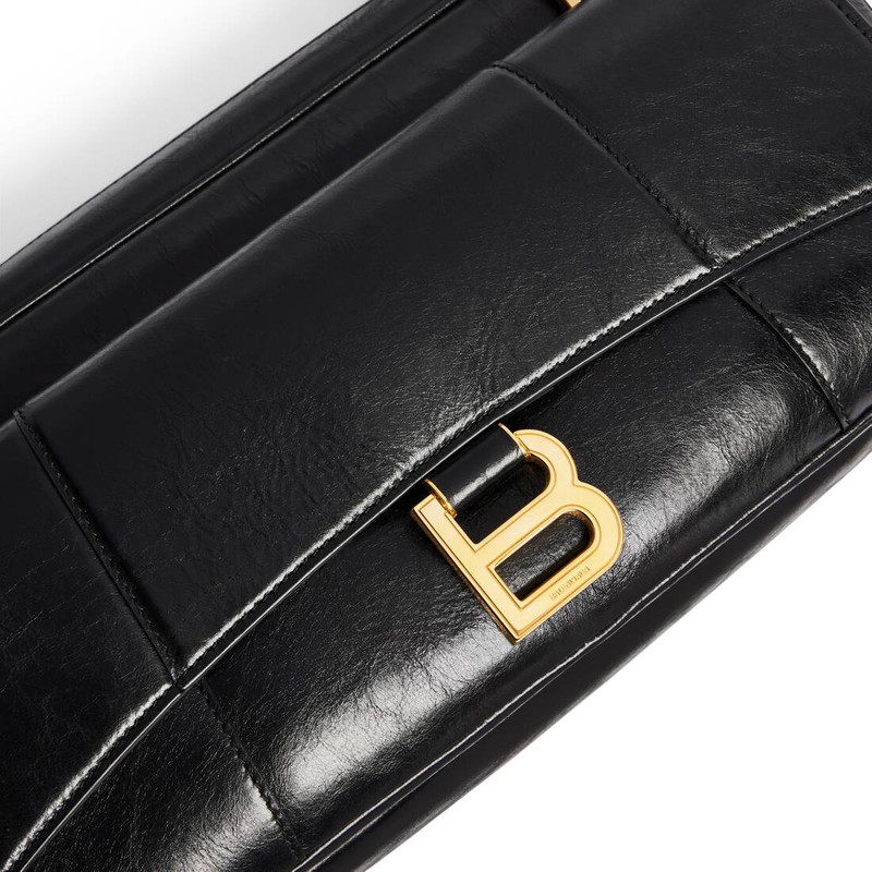 Women's Hourglass Flat Bowling Bag in Black 5