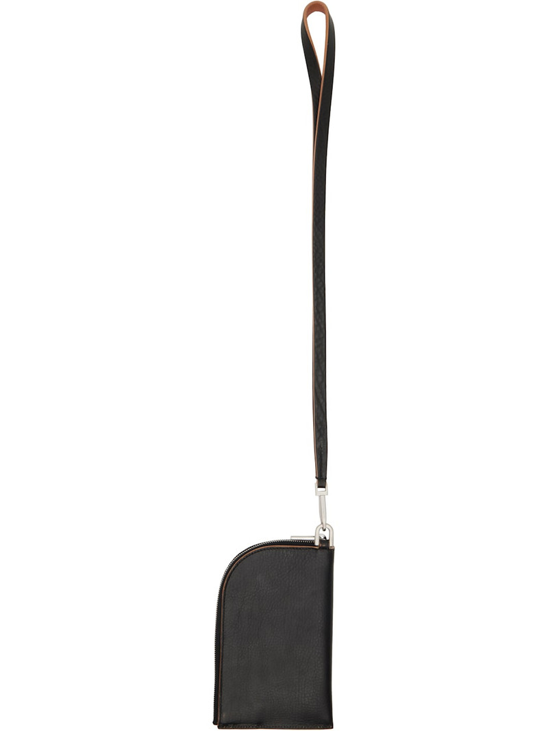 Rick Owens Black Concordians Neckwallet outlook