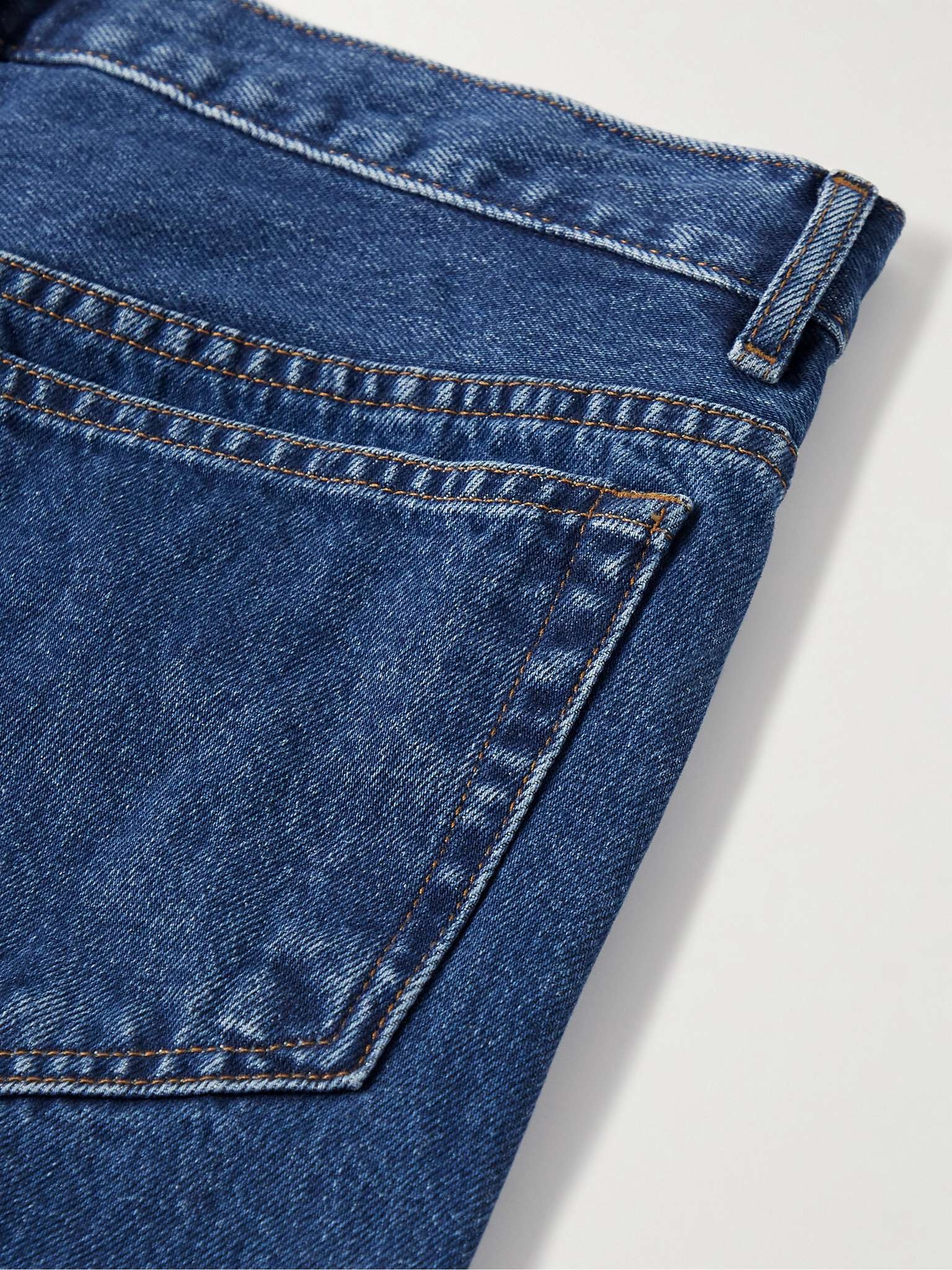 Petit New Standard Slim-Fit Straight-Leg Jeans - 5
