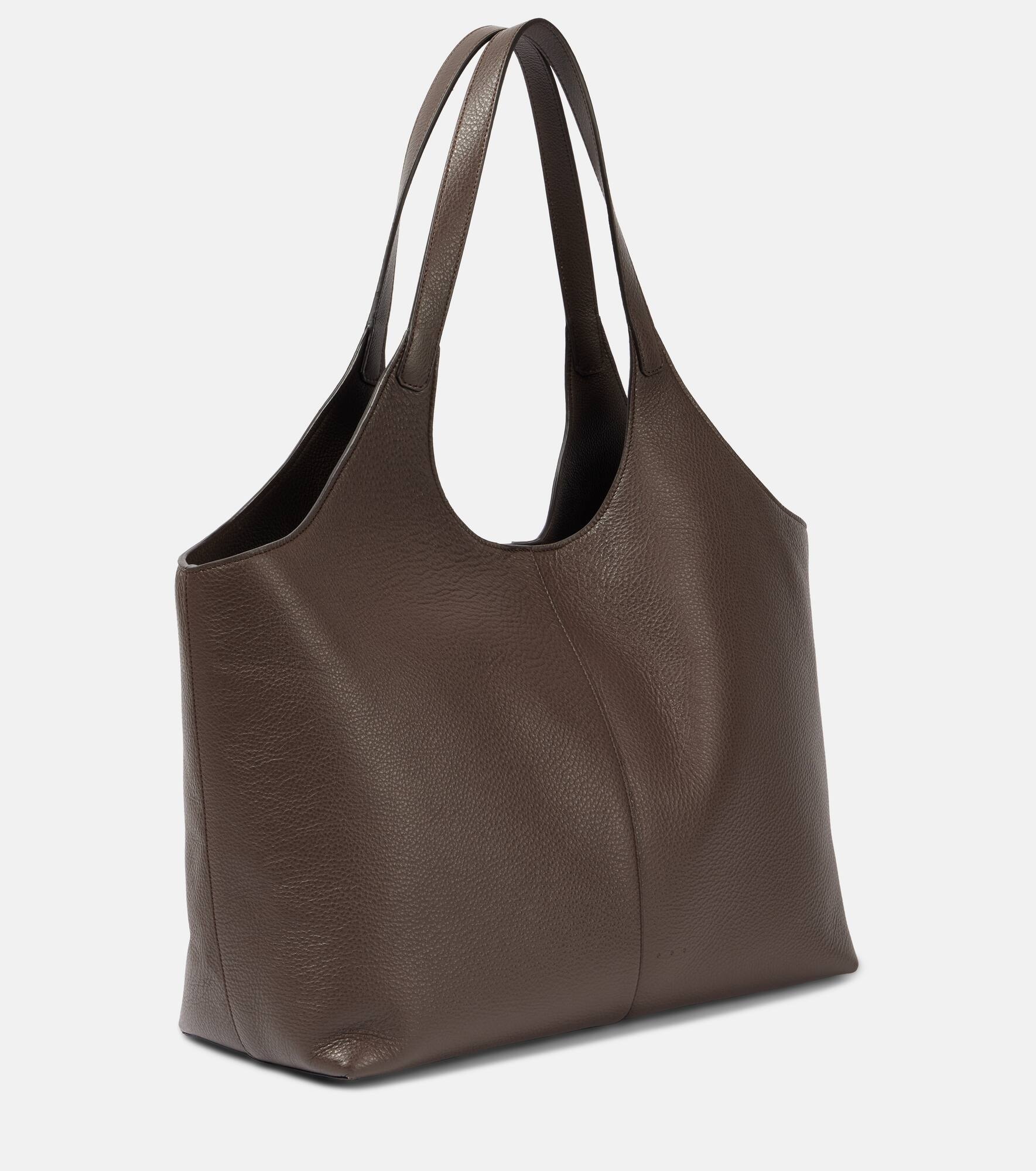Cabas Supple XL leather tote bag - 4