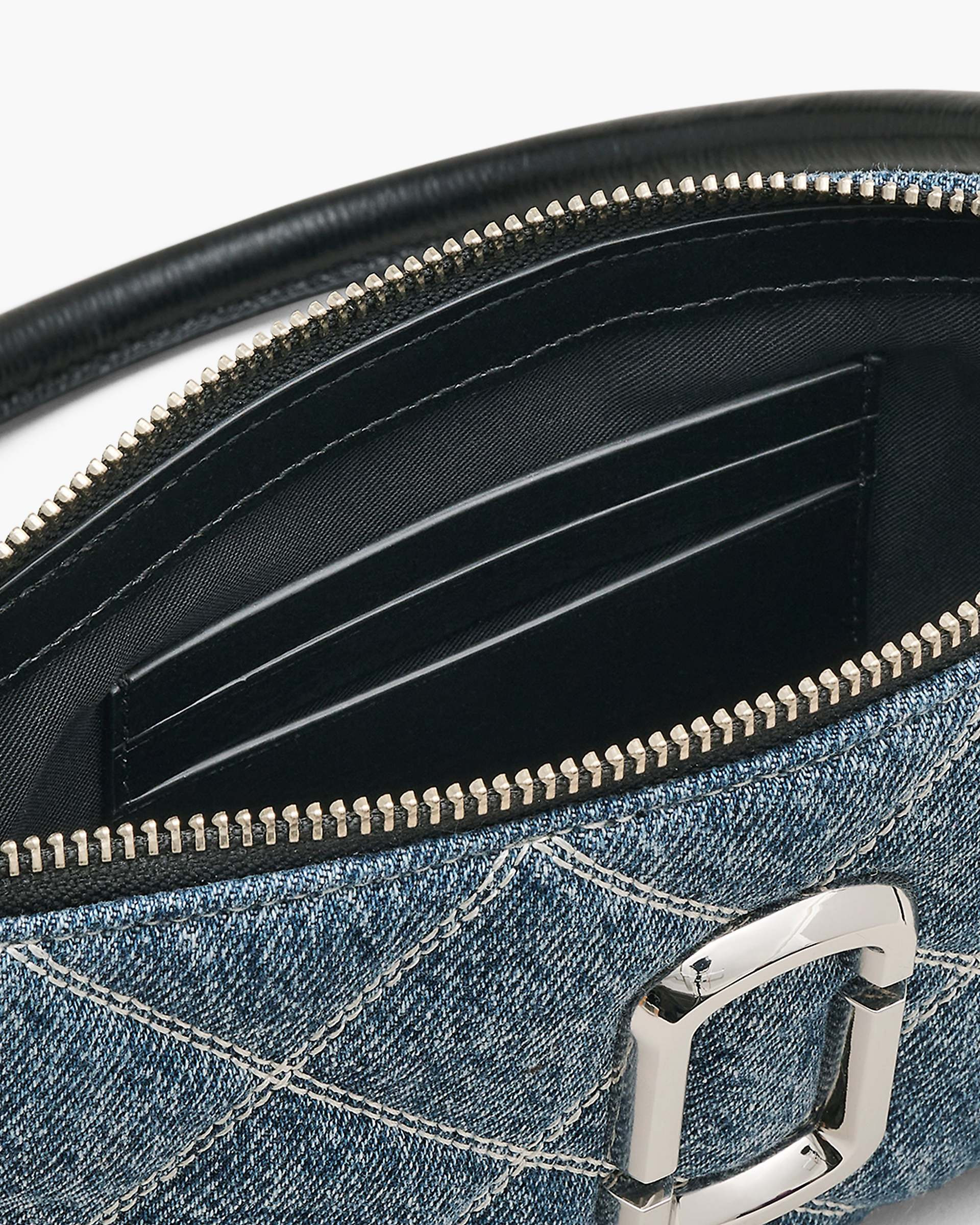 THE QUILTED DENIM SNAPSHOT POCHETTE - 4