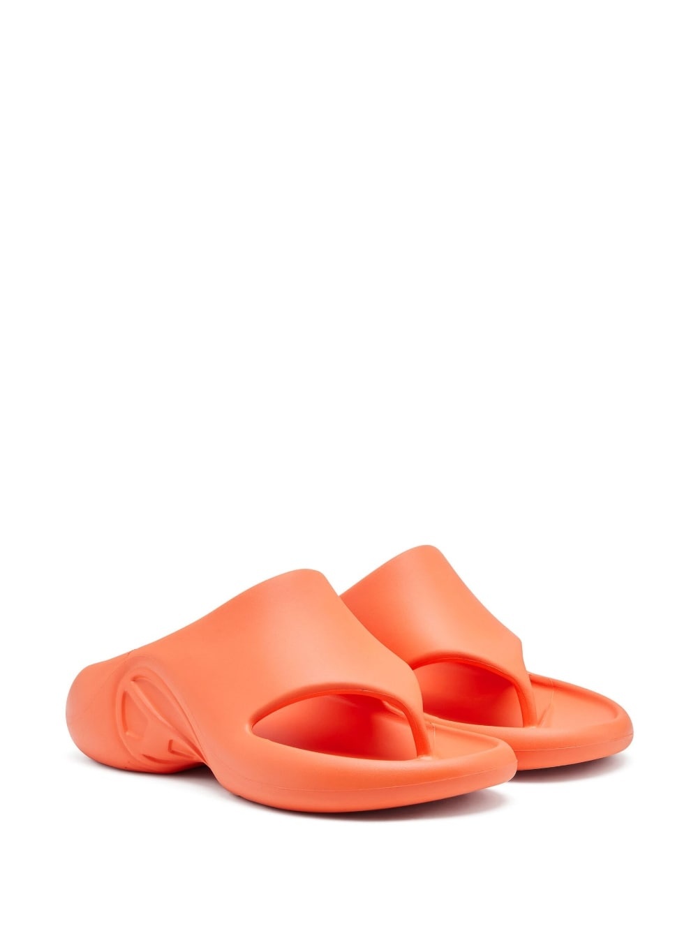 thong-strap slip-on sandals - 2