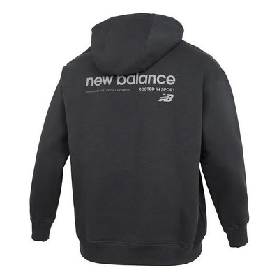 New Balance New Balance Embroidery NB Logo Hoodie 'Black' AMT41325-ACK outlook