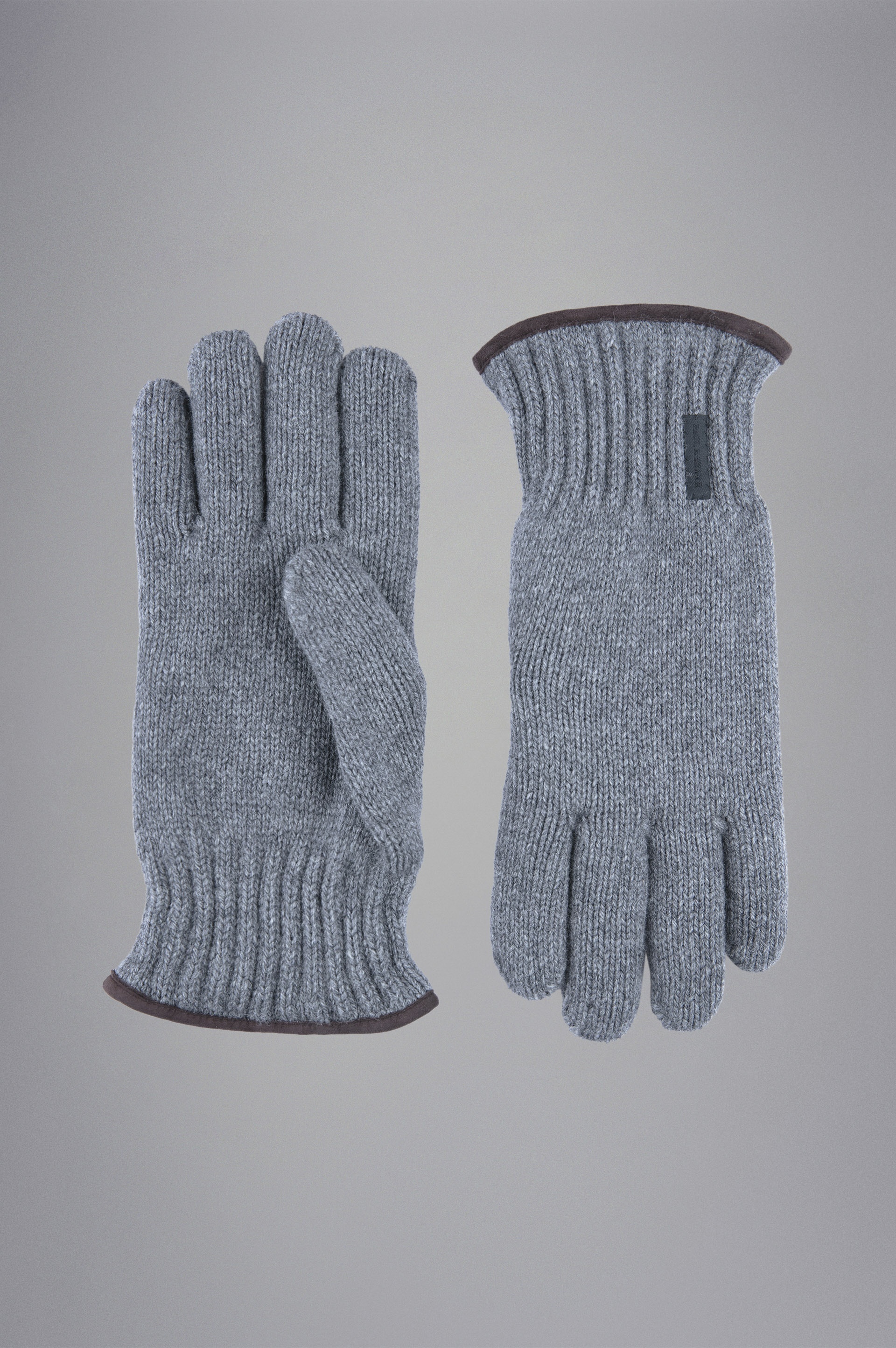 RE-WOOL GLOVES WITH SUEDE DETAILS - 1