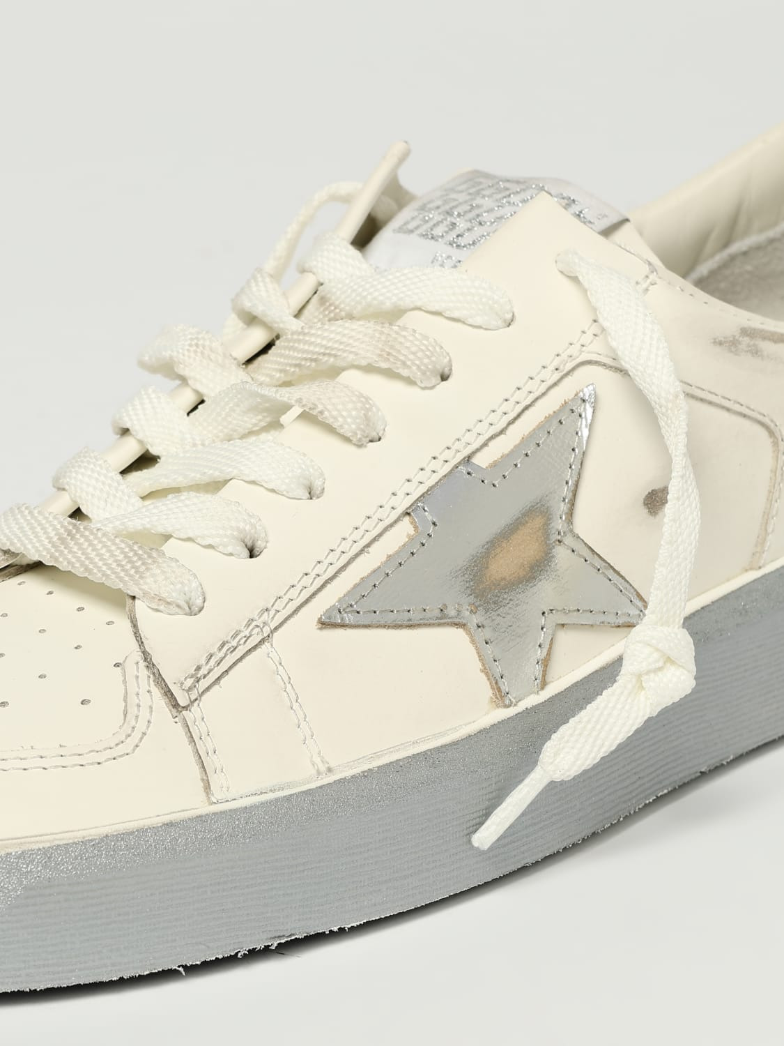 Stardan Golden Goose sneakers in worn leather - 4